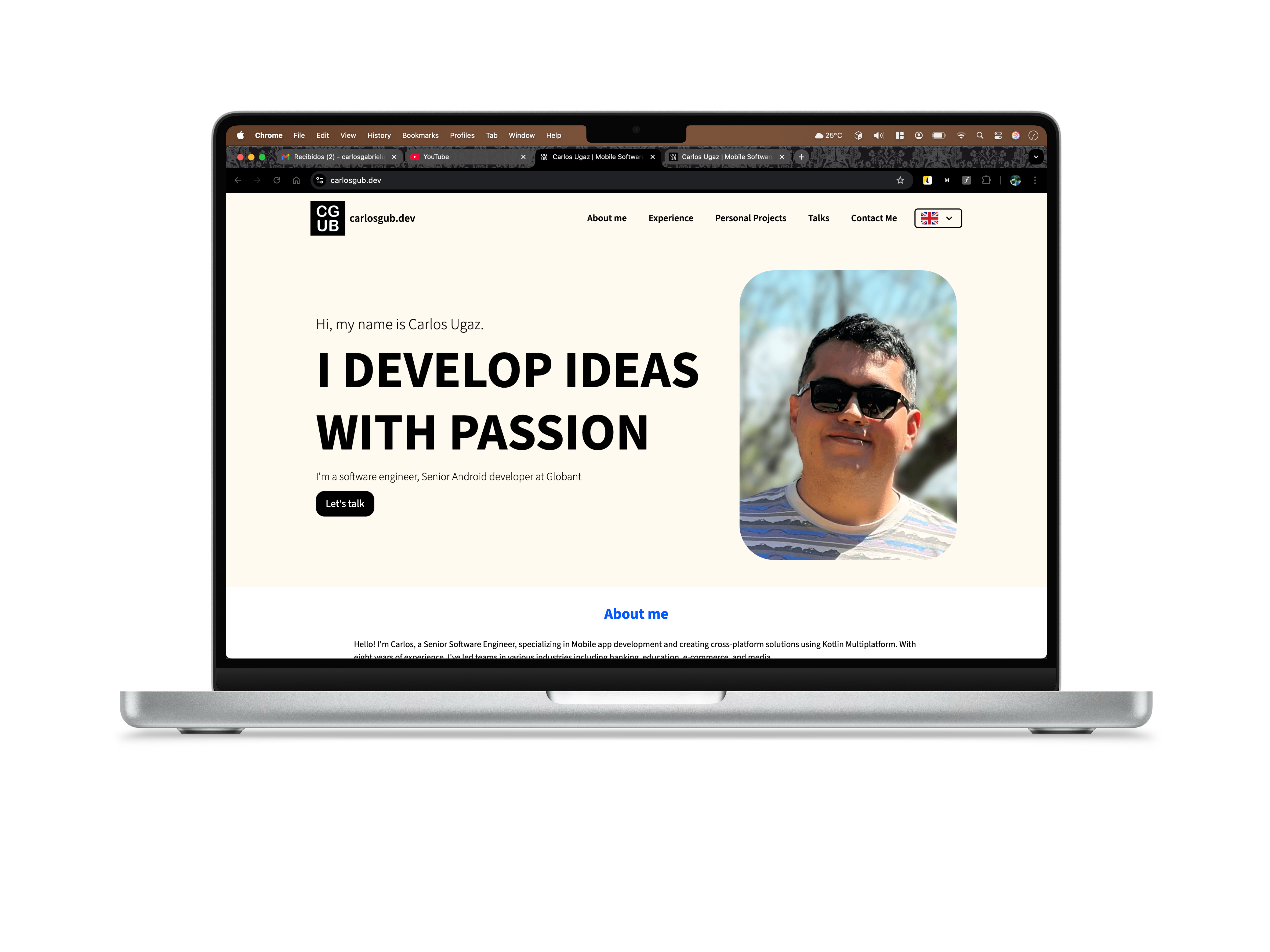 Personal Website Banner Project